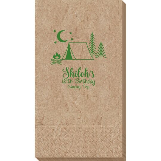 Camping Under The Stars Bali Guest Towels